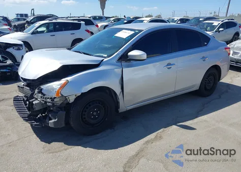 2015 Nissan Sentra S from USA, damaged, VIN 3N1AB7AP9FY305646